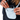 Person pulling passport out of a Sherpani Soft Touch Concealed Neck Wallet Cool Blue on white background.
