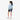 Woman wearing a Sherpani Lima Seastone Crossbody Purse against white backdrop.   #color_seastone