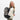 A woman wearing a Sherpani Camden Ciao Ultimate Backpack on her back against white background.  #color_ciao-print