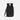 A Sherpani Camden Raven Black Backpack, front view showing various pockets and strap options on white backdrop.  #color_raven-black