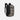 A Sherpani Crew Ciao Travel Backpack, 3/4 view showing lockable zippers and the extender pocket against a white background #color_ciao-print
