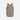 A Sherpani Crew Dune Travel Backpack, front view showing lockable zippers and different straps against a white background. #color_dune-tan