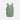 A Sherpani Crew Olivine Travel Backpack, front view showing lockable zippers and different straps against a white background. #color_olivine-green
