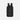 A Sherpani Juno Chromatic Black Duffel Backpack, back view showing shoulder straps with buckle on white backdrop.  #color_chromatic-black