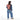 Woman wearing a Sherpani Sedona Desert Pink Backpack on her back against white background. #color_desert-pink
