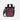 A Sherpani Soleil Smoky Orchid Anti-theft Multi-Wear Travel Bag, front view showing lockable pockets and straps on white backdrop. #color_smoky-orchid-pink