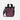 A Sherpani Soleil Smoky Orchid Anti-theft Multi-Wear Travel Bag, front view showing lockable pockets and straps on white backdrop. #color_smoky-orchid-pink