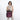 Woman holding Sherpani Soleil Smoky Orchid Anti-theft Multi-Wear Travel Bag by handheld straps on white backdrop. #color_smoky-orchid-pink