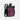 A Sherpani Soleil Smoky Orchid Anti-theft Multi-Wear Travel Bag, 3/4 view showing lockable pockets and straps on white backdrop. #color_smoky-orchid-pink