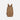 A Sherpani Solstice Sand Tan Anti-Theft Travel Backpack, front view showing front pockets and different straps on white background.  #color_sand-tan