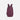 A Sherpani Solstice Smoky Orchid Anti-Theft Travel Backpack, front view showing front pockets and different straps on white background.  #color_smoky-orchid-pink