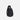 A Sherpani Wayfarer Raven Black Convertible Sling, 3/4 view showing lockable pockets and main strap on white background. #color_raven-black