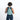 A woman wearing a Sherpani Wayfarer Surf Blue Convertible Sling on her back against white background.  #color_surf-blue