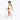 Woman wearing a Sherpani Hyk Desert Pink Hip Pack on her hip against white backdrop.   #color_desert-pink