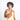 Woman wearing a Sherpani Hyk Desert Pink Hip Pack across her body against white backdrop.  #color_desert-pink