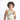 Woman wearing a Sherpani Hyk Terrazzo Print Hip Pack across her body against white backdrop.  #color_terrazzo-print