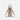 A Sherpani Izzie Dune Water Bottle Crossbody, front view showing strap and front pocket on white background.  #color_dune-tan