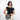 Woman wearing a Sherpani Mei Houndstooth Anti-theft Travel Trio Crossbody against white backdrop.  #color_houndstooth-print