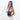 Woman wearing a Sherpani Rogue Chromatic Black Mini Crossbody on her shoulder against white background.  #color_chromatic-black