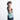 Woman wearing a Sherpani Sadie Surf Blue Crossbody Bag against white backdrop. #color_surf-blue