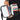 Person placing passport inside a Sherpani Simplicity Straw Beige Anti-theft Crossbody Wallet. 