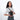 Woman wearing a Sherpani Simplicity Carbon Black Anti-Theft Crossbody Wallet on her shoulder against white backdrop.  #color_carbon-black