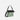 A Sherpani Vale Aloe Mist Green Anti-theft Reversible Crossbody, 3/4 view showing folded over front on white background. #color_aloe-mist-green