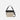 A Sherpani Vale Straw Beige Anti-theft Reversible Crossbody, front view showing folded over front on white background. #color_straw-beige