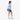 Woman wearing a Sherpani Viso Seastone Foldover Bag against a white backdrop. #color_seastone