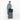 A woman holding a Sherpani Jaunt Chromatic Black Garment Duffle on top Sherpani Meridian Carry-On Luggage on white backdrop. #color_chromatic-black