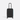 A Sherpani Meridian Chromatic Black Carry-On Luggage, front view showing handle and zipper extender on white backdrop.   #color_chromatic-black