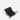 A Sherpani Meridian Chromatic Black Carry-On Luggage, above view showing inside packing spaces on white backdrop.  #color_chromatic-black