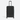 A Sherpani Meridian Chromatic Black Checked-Luggage, front view showing handle and zipper extender on white backdrop. #color_chromatic-black