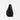 A Sherpani Esprit Carbon Black Anti-theft Sling Bag, back view showing the strap pocket and the chair lock on a white background. #color_carbon-black