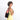 Woman wearing a Sherpani Esprit Desert Pink Sling on her back against white backdrop. #color_desert-pink