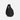 A Sherpani Esprit Raven Black Sling, 3/4 view showing strap & lockable pockets on white backdrop.  #color_raven-black