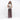 Woman holding a Sherpani Co-Pilot Straw Beige Travel Toiletry Case against white backdrop. #color_straw-beige