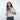 Woman holding a Sherpani Barcelona Granite Grey Anti-theft RFID Mini Wallet on white backdrop. #color_granite-grey