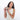 Woman holding a Sherpani Barcelona Straw Beige Anti-theft RFID Mini Wallet on white backdrop. #color_straw-beige