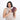 Woman holds a Sherpani Tulum Smoky Orchid Anti-theft RFID Wallet against white background.  #color_smoky-orchid-pink