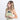 Woman holds a Sherpani Tulum Palm Green RFID Wallet with passport inside against white background.  #color_palm-green