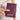 Woman holding a Sherpani Smoky Orchid Carbon Black Anti-theft Passport Wallet against white background. #color_smoky-orchid-pink