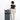 A woman holding a Sherpani Boston Houndstooth Anti-theft Weekender on top Sherpani Meridian Granite Luggage on white backdrop.  #color_houndstooth-print
