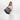 A woman wearing a Sherpani Boston Passport Anti-theft Weekender against a white background. #color_passport-print