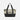 A Sherpani Eclipse Straw Beige Expandable Tote, back view showing lockable pocket and strap options on white backdrop. #color_straw